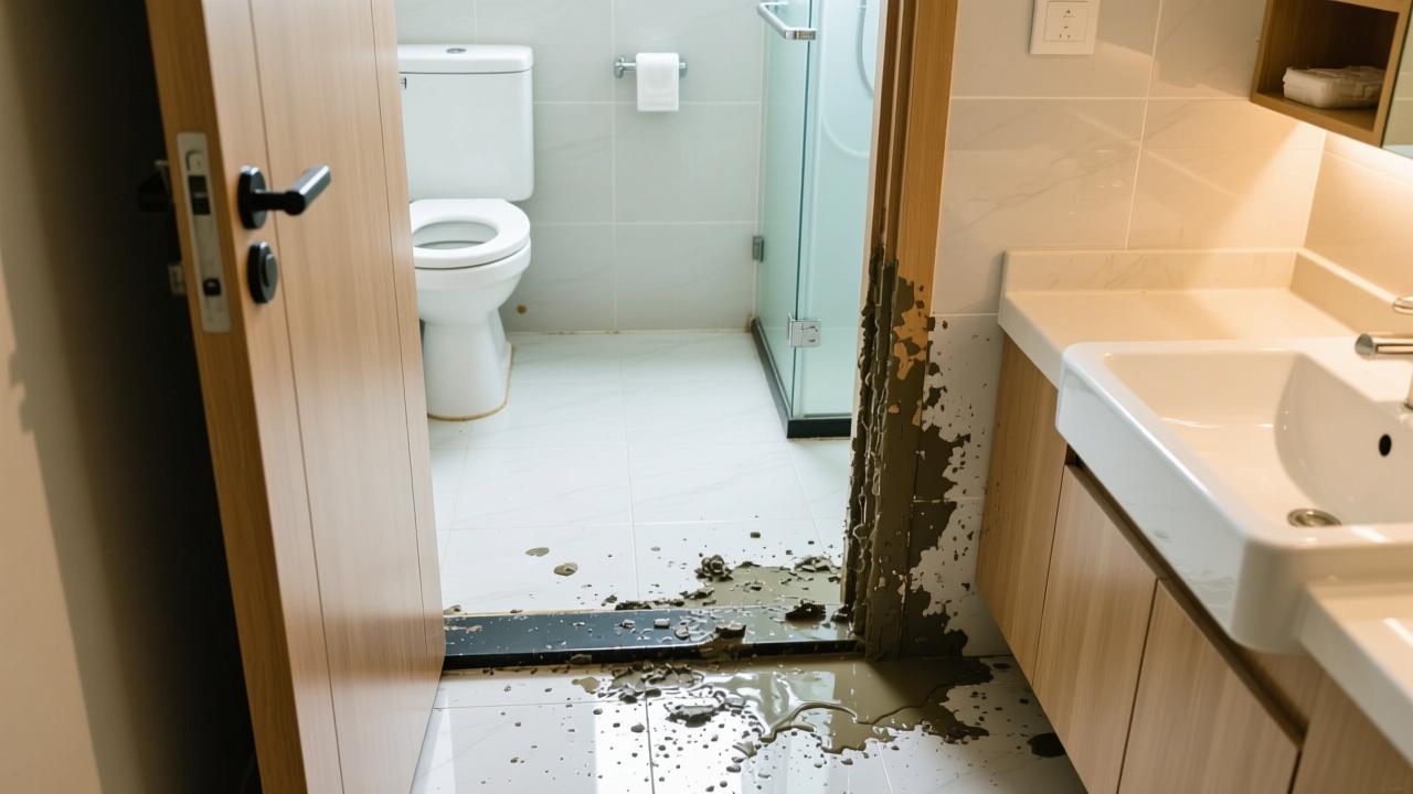 卫生间门口防水怎么做才靠谱？选对材料+规范施工避免漏水麻烦