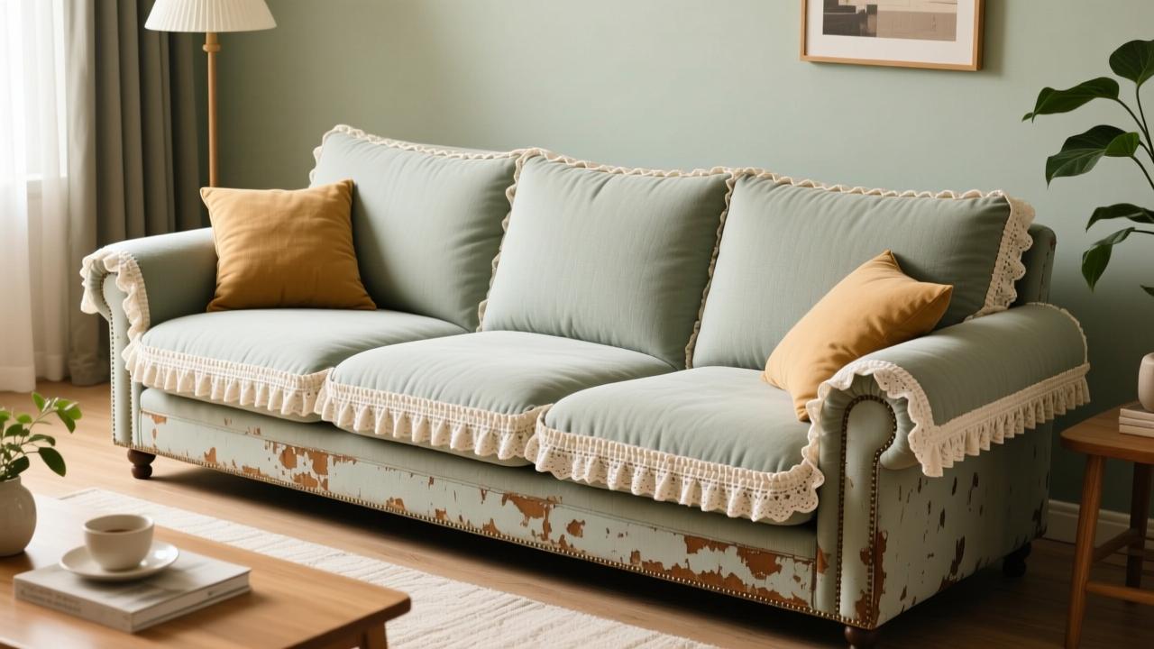 上门定做沙发套服务靠谱吗？省心定制让旧沙发焕然一新  第1张