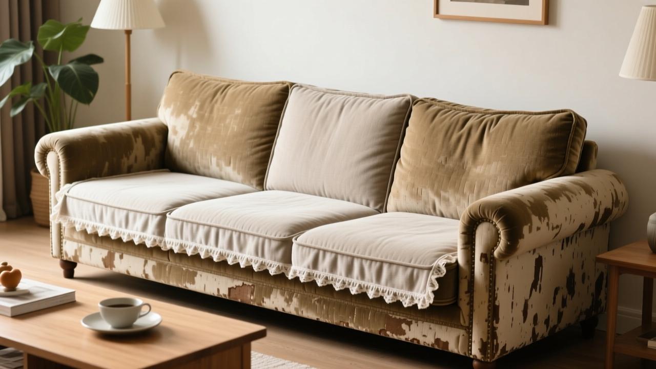 上门定做沙发套服务靠谱吗？省心定制让旧沙发焕然一新  第2张