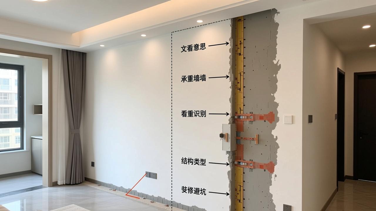 承重是什么意思?一文看懂承重墙识别、结构类型与装修安全避坑指南 第4张 承重是什么意思?一文看懂承重墙识别、结构类型与装修安全避坑指南 第4张