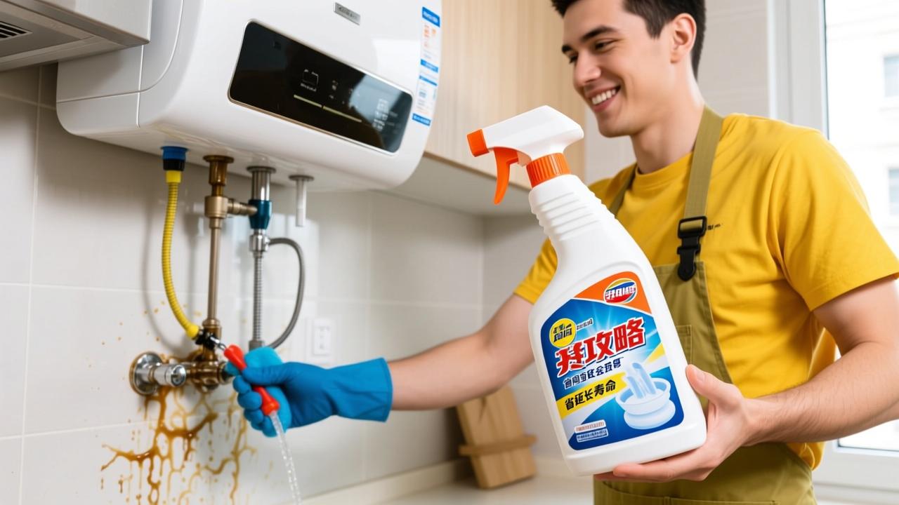 水垢除垢剂怎么选？家用热水器清洗全攻略，省电又延长寿命  第3张