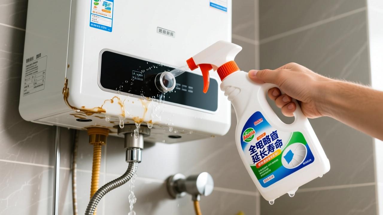 水垢除垢剂怎么选？家用热水器清洗全攻略，省电又延长寿命  第4张