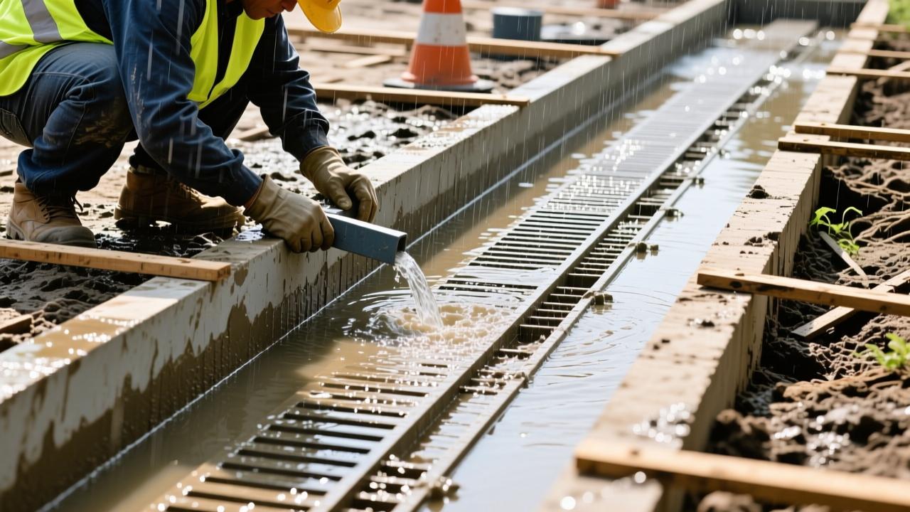 雨水排水沟设计与施工全攻略：避免积水返工的实用指南