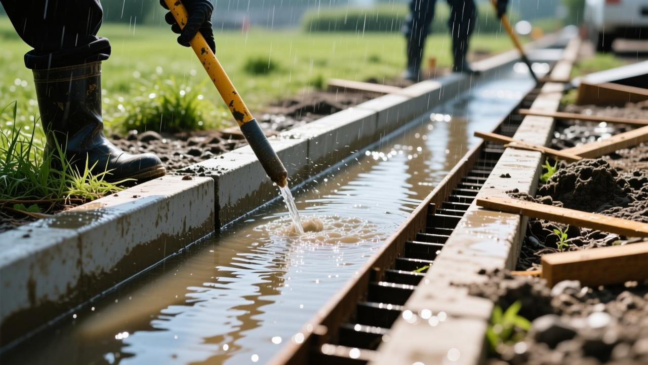 雨水排水沟设计与施工全攻略：避免积水返工的实用指南  第2张