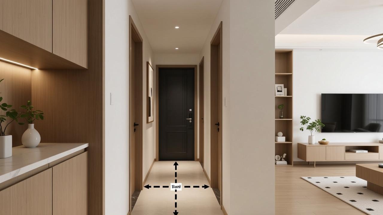 过道一般多宽才合适?家庭与公共空间设计标准全解析 第2张 过道一般多宽才合适?家庭与公共空间设计标准全解析 第2张