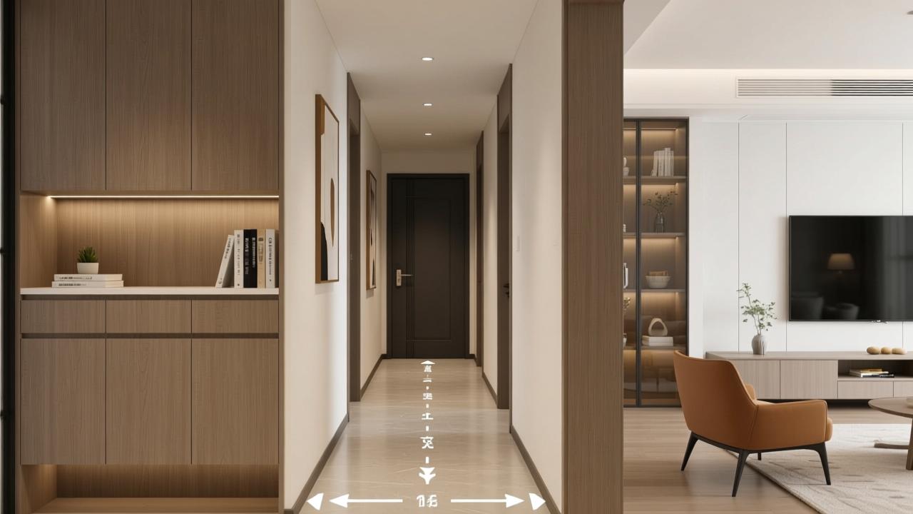 过道一般多宽才合适?家庭与公共空间设计标准全解析 第3张 过道一般多宽才合适?家庭与公共空间设计标准全解析 第3张
