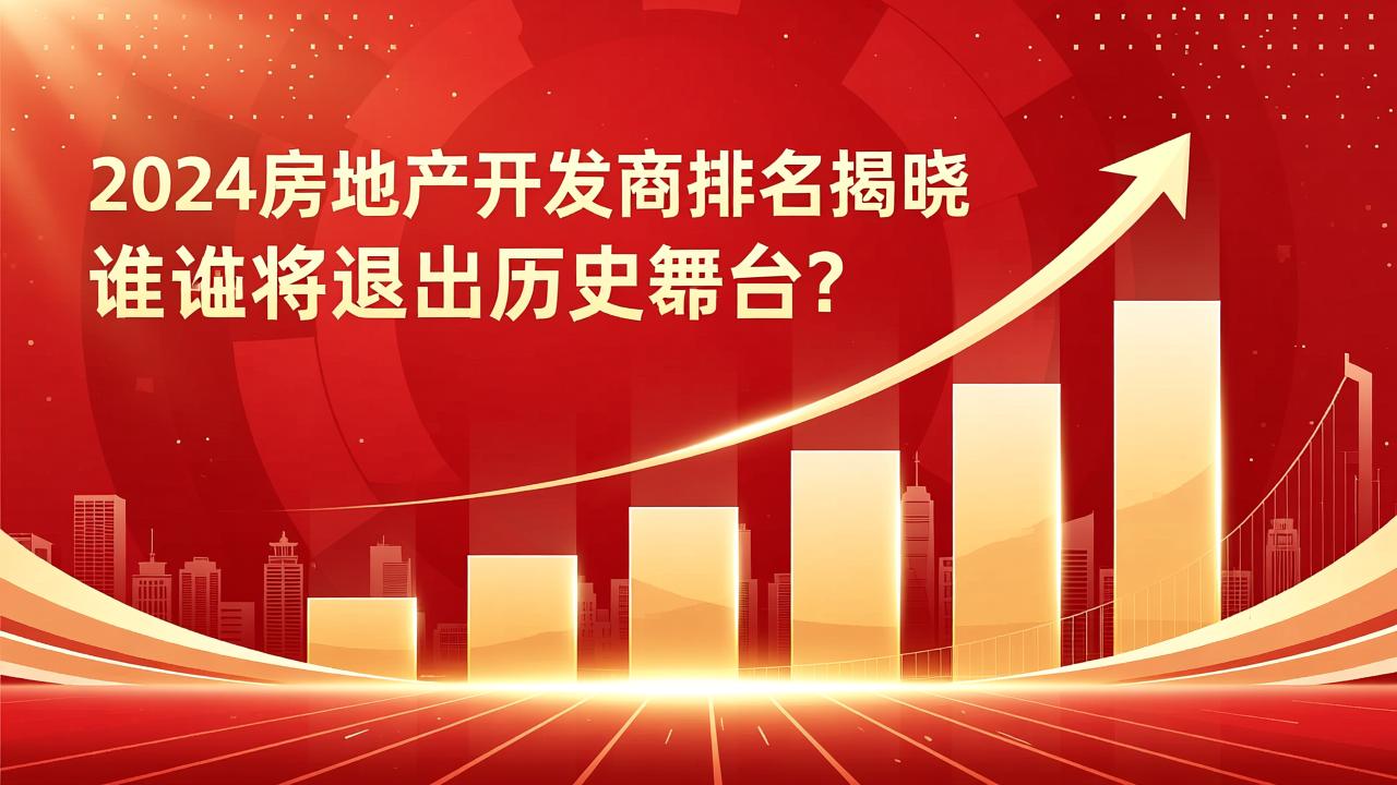 2024房地产开发商排名揭晓：谁在逆势崛起，谁将退出历史舞台？  第3张
