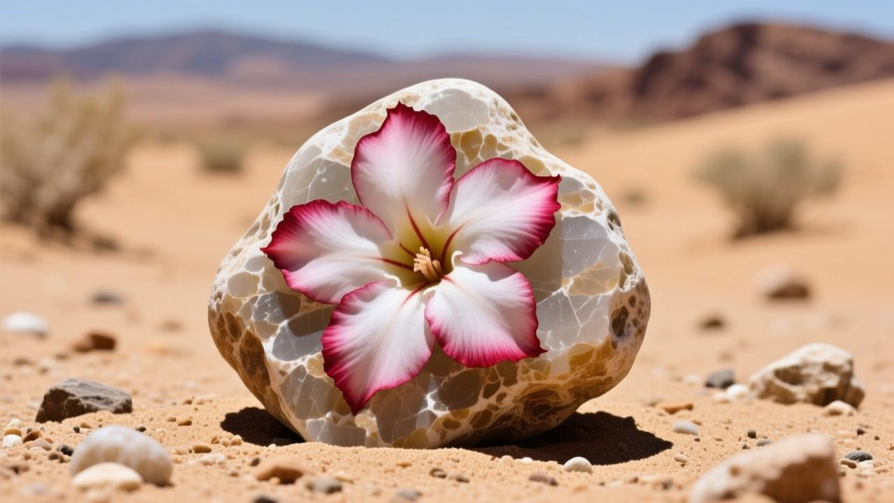 沙漠玫瑰石:揭秘荒漠中绽放的石头花,如何识别真伪与收藏价值 第3张 沙漠玫瑰石:揭秘荒漠中绽放的石头花,如何识别真伪与收藏价值 第3张