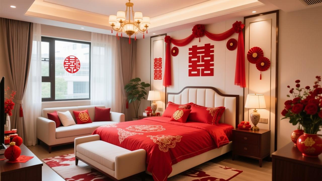 婚房布置女方家全攻略:温馨浪漫风+传统习俗+实用布局一文搞定