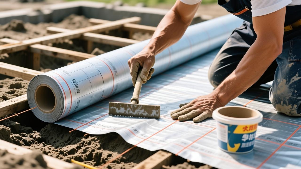 卷材防水层施工避坑指南：基层处理与厚度选择决定防水成败