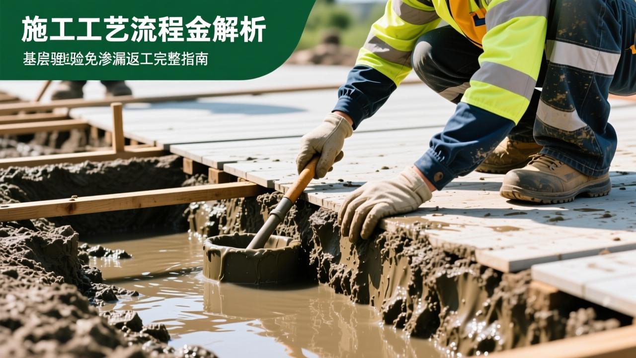 防水施工工艺流程全解析：从基层处理到验收，避免渗漏返工的完整指南  第3张