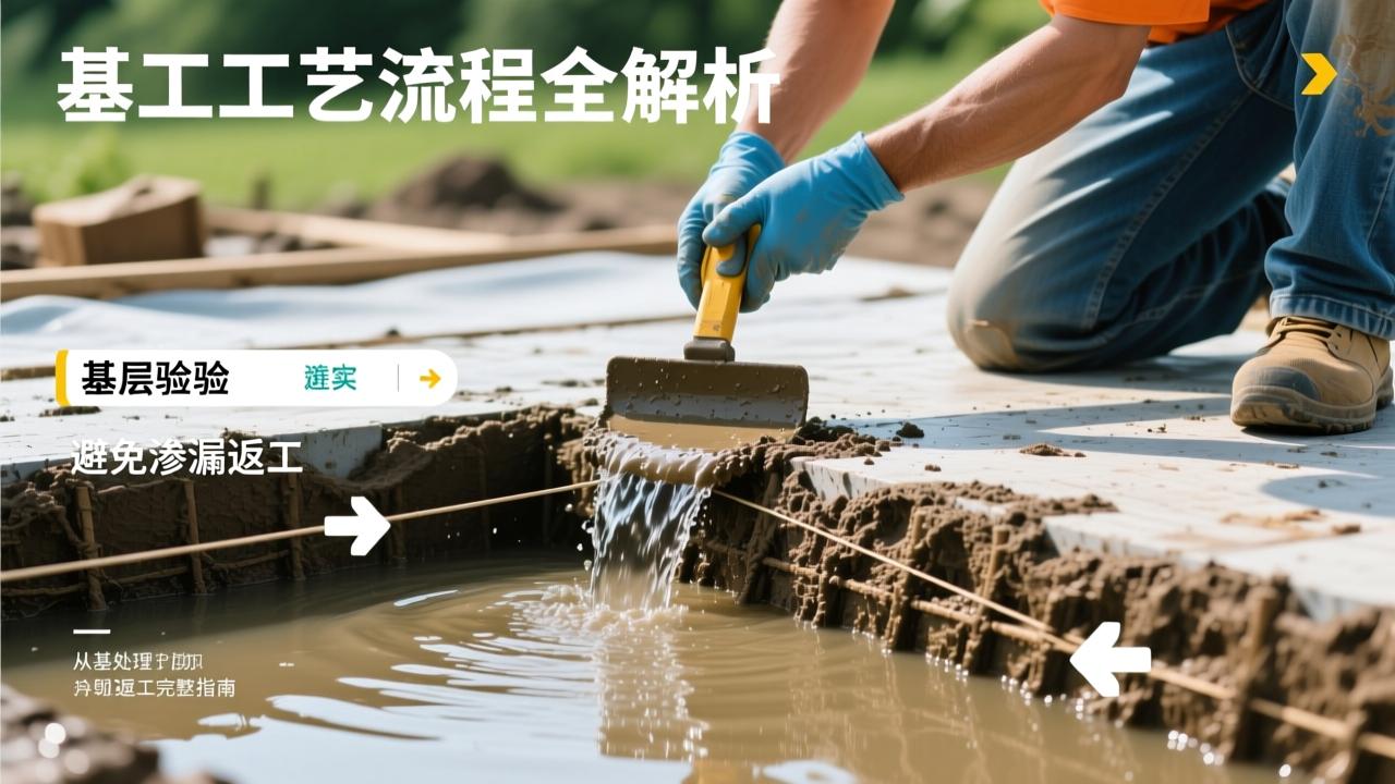 防水施工工艺流程全解析：从基层处理到验收，避免渗漏返工的完整指南  第4张