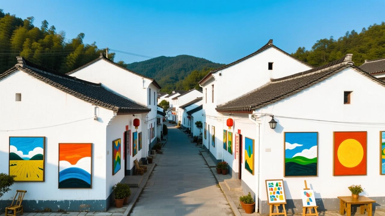 白壁艺术小镇：一个被艺术唤醒的村庄，如何让平凡之地变得有灵魂  第4张