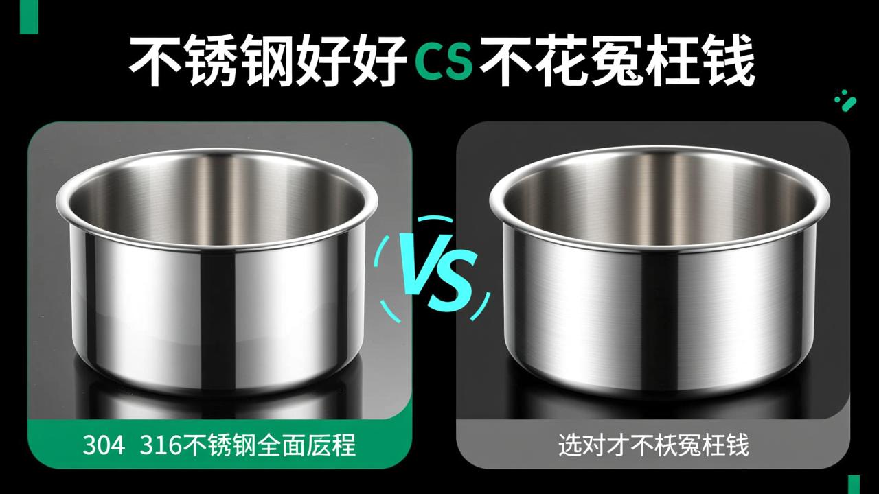 哪种不锈钢最好?304和316不锈钢全面对比,选对才不花冤枉钱 第1张 哪种不锈钢最好?304和316不锈钢全面对比,选对才不花冤枉钱 第1张