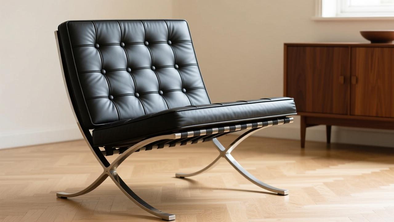 巴塞罗那椅为什么这么贵?揭秘经典设计背后的价值与真伪辨别 第2张 巴塞罗那椅为什么这么贵?揭秘经典设计背后的价值与真伪辨别 第2张