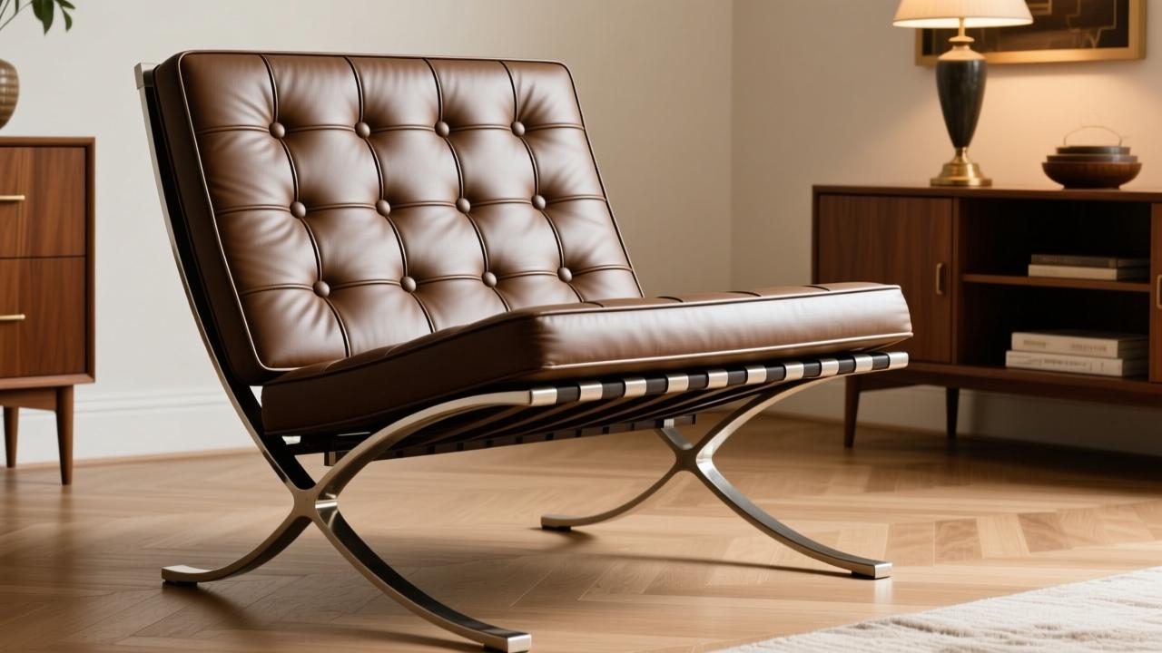 巴塞罗那椅为什么这么贵?揭秘经典设计背后的价值与真伪辨别 第3张 巴塞罗那椅为什么这么贵?揭秘经典设计背后的价值与真伪辨别 第3张