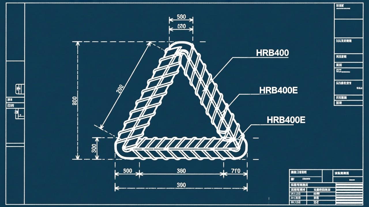 三级钢筋符号怎么表示？HRB400与HRB400E在图纸上的正确标注方法