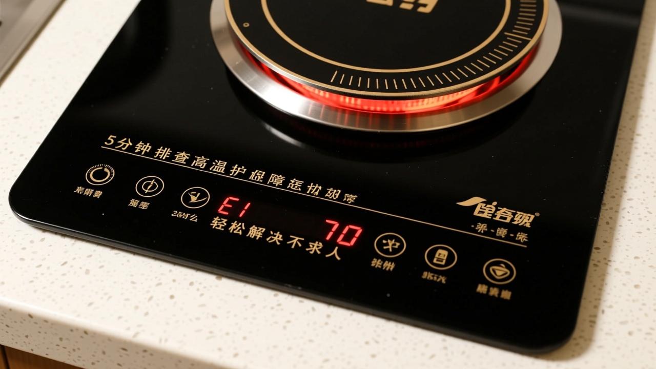 电磁炉显示E1怎么办?5分钟排查高温保护故障,轻松解决不求人 第2张 电磁炉显示E1怎么办?5分钟排查高温保护故障,轻松解决不求人 第2张