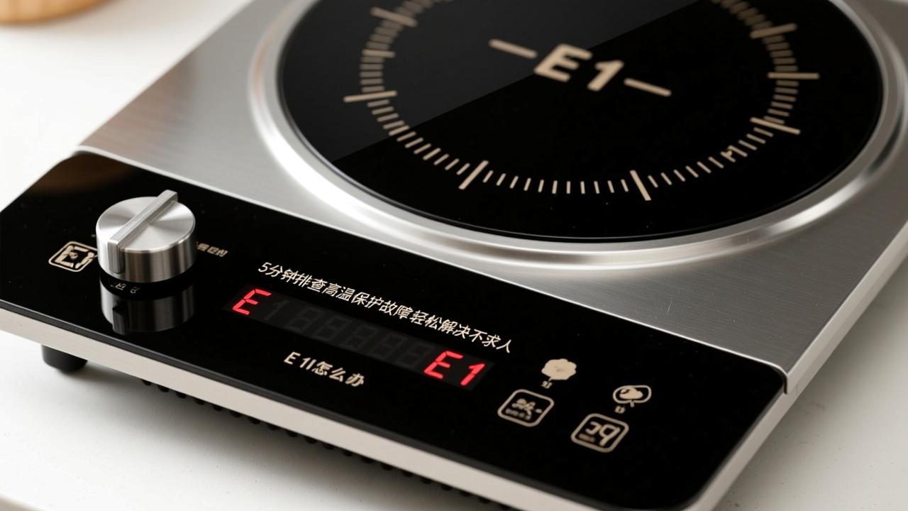 电磁炉显示E1怎么办?5分钟排查高温保护故障,轻松解决不求人 第3张 电磁炉显示E1怎么办?5分钟排查高温保护故障,轻松解决不求人 第3张