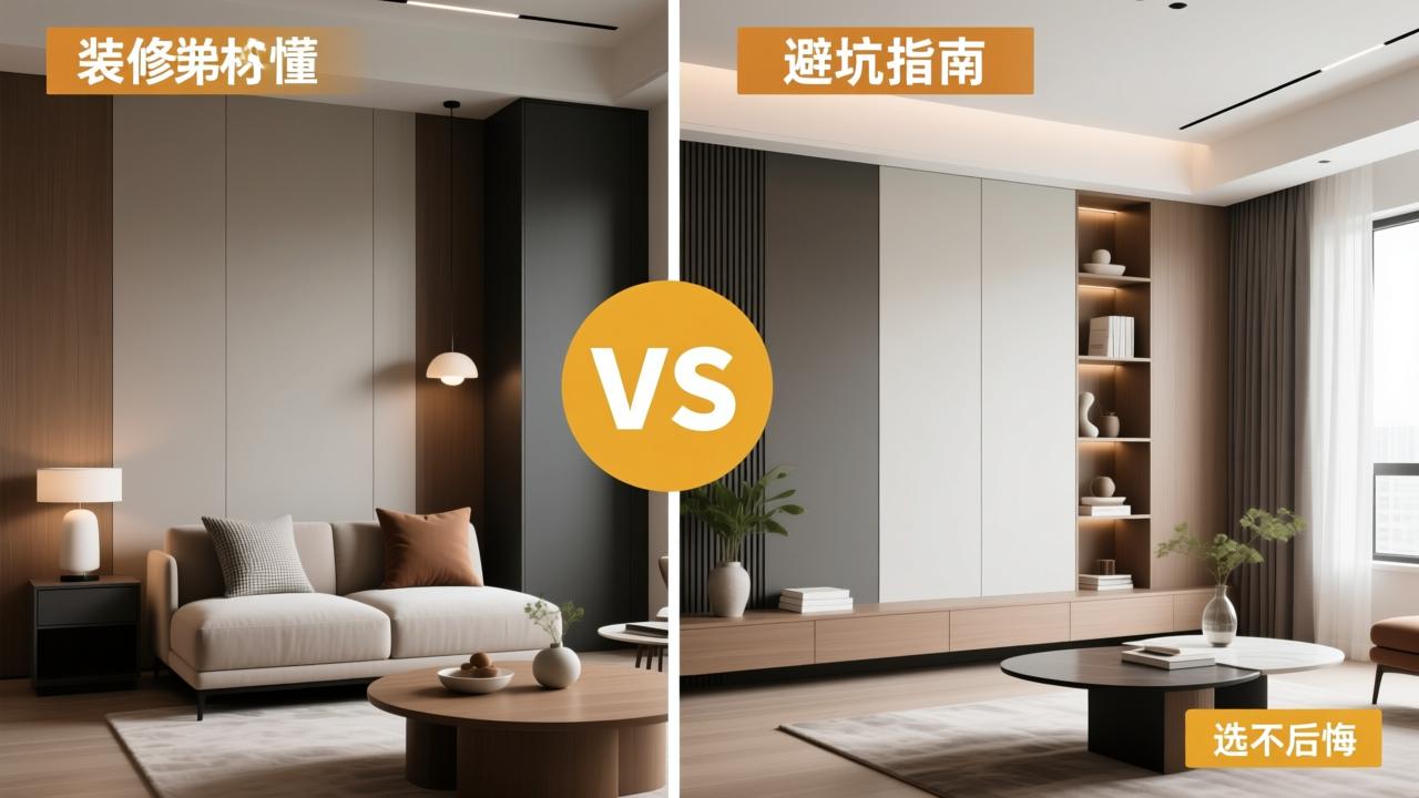 哑光和亮光的区别:装修选材避坑指南,看完秒懂怎么选不后悔