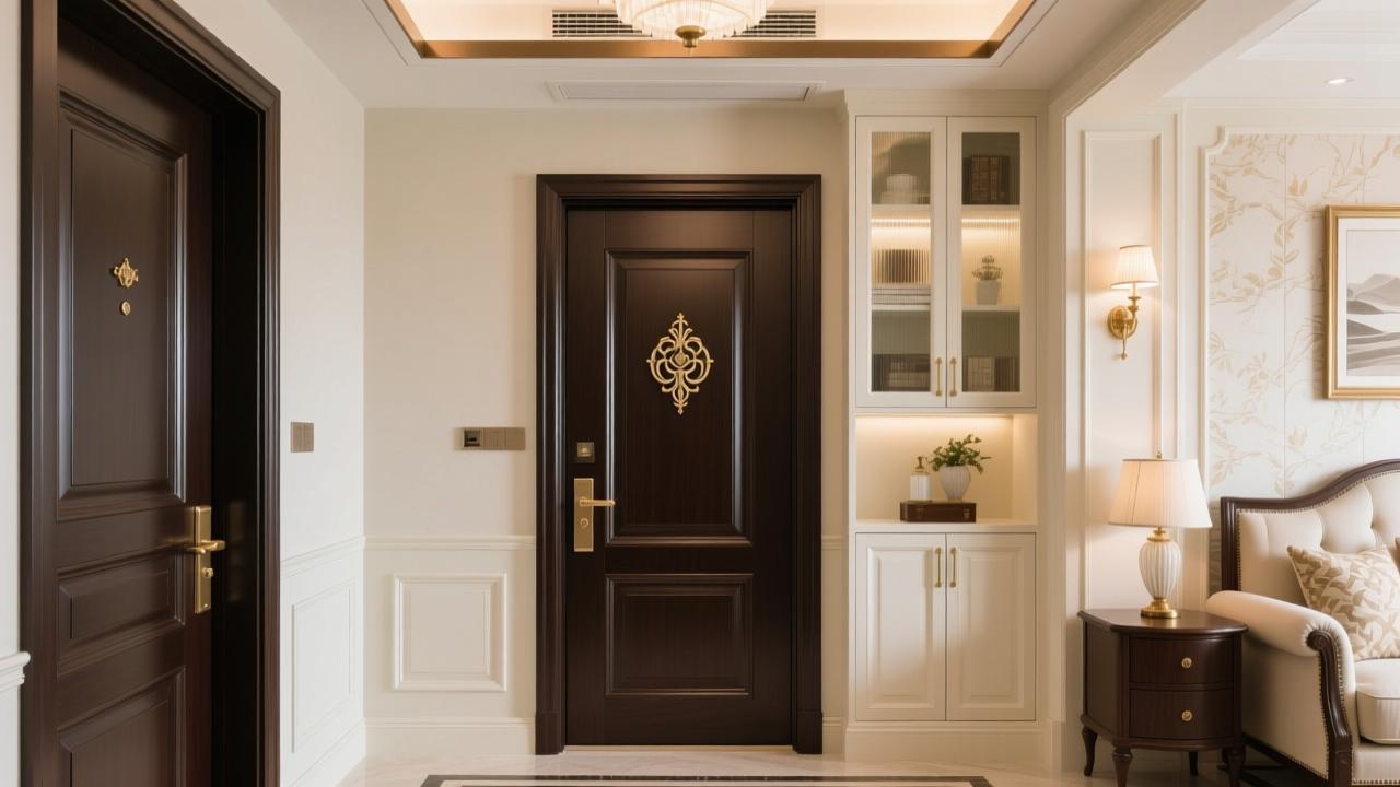 入户门套效果图怎么选?看懂这5大设计秘诀,小户型显大、大宅有仪式感 第2张 入户门套效果图怎么选?看懂这5大设计秘诀,小户型显大、大宅有仪式感 第2张