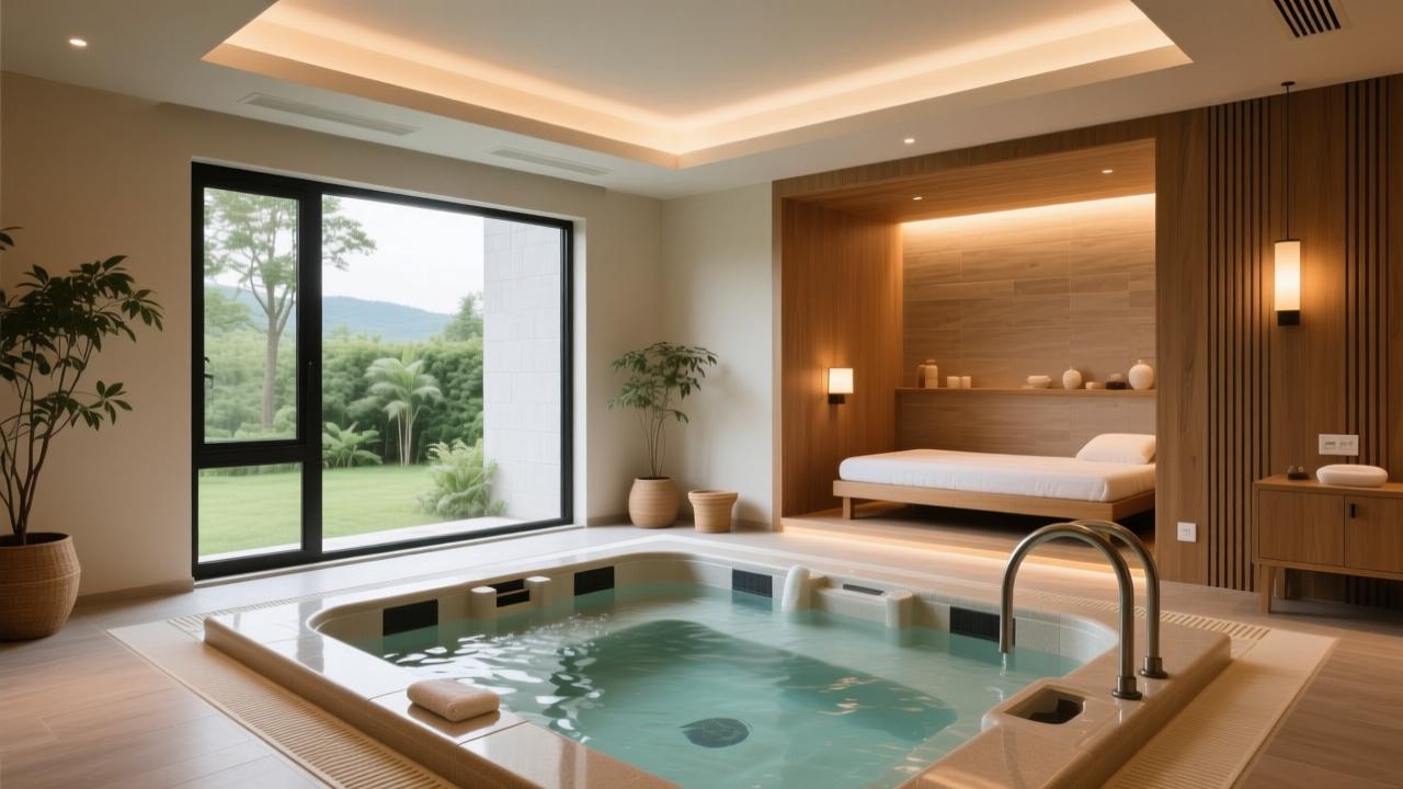 室内温泉泡池设计与健康生活:如何打造家用恒温疗愈空间 第3张 室内温泉泡池设计与健康生活:如何打造家用恒温疗愈空间 第3张