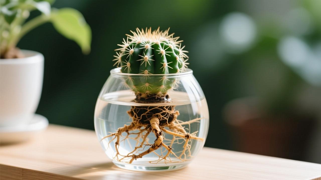 水培仙人球怎么养才不烂根?掌握这5个关键技巧轻松养成桌面艺术品 第1张 水培仙人球怎么养才不烂根?掌握这5个关键技巧轻松养成桌面艺术品 第1张