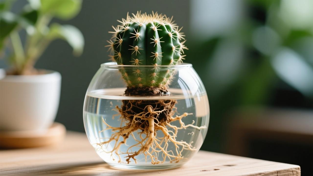 水培仙人球怎么养才不烂根?掌握这5个关键技巧轻松养成桌面艺术品 第3张 水培仙人球怎么养才不烂根?掌握这5个关键技巧轻松养成桌面艺术品 第3张