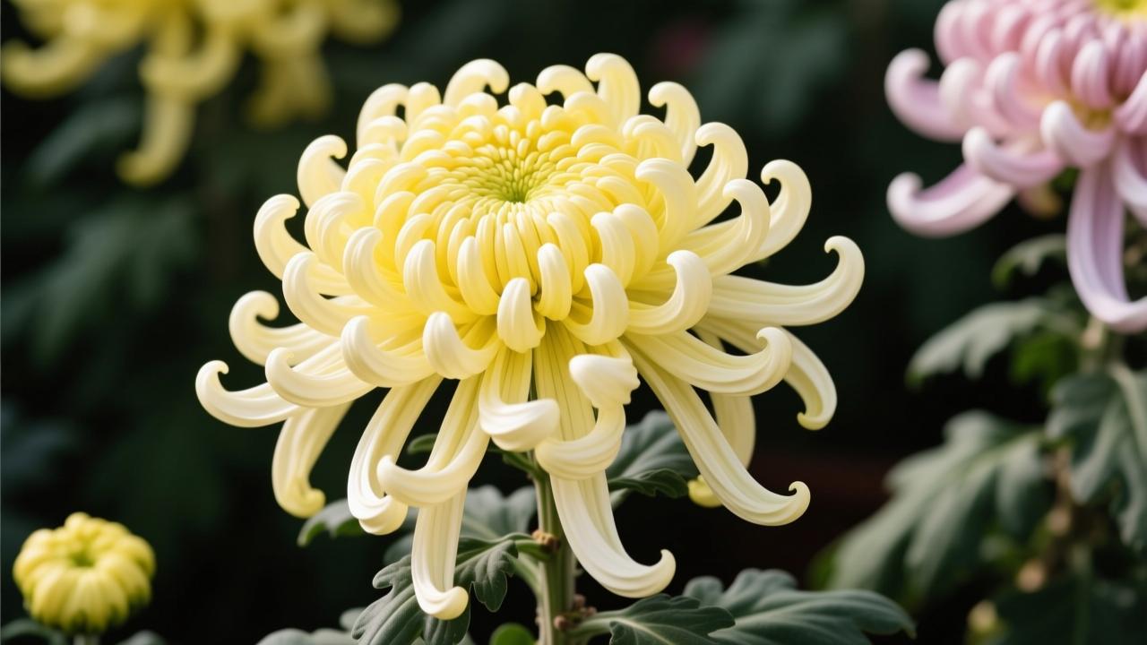 菊花长什么样？揭秘菊花外形特征、花瓣形态与常见品种辨识方法  第4张