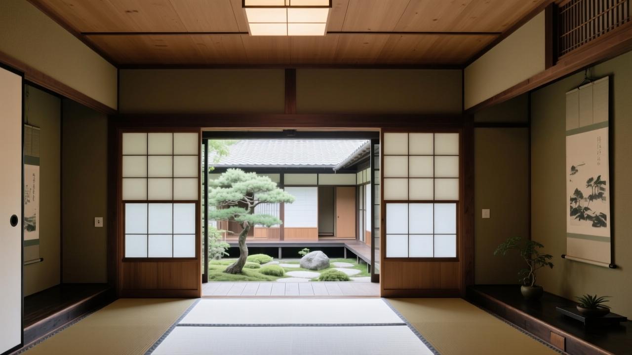 日本建筑风格：从传统和室到现代极简，如何用空间讲述侘寂与自然共生的美学