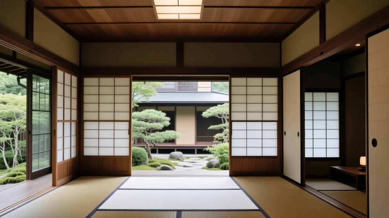 日本建筑风格：从传统和室到现代极简，如何用空间讲述侘寂与自然共生的美学  第2张