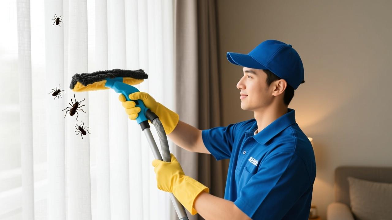 专业洗窗帘服务上门：省心解决家庭清洁难题，告别灰尘螨虫困扰