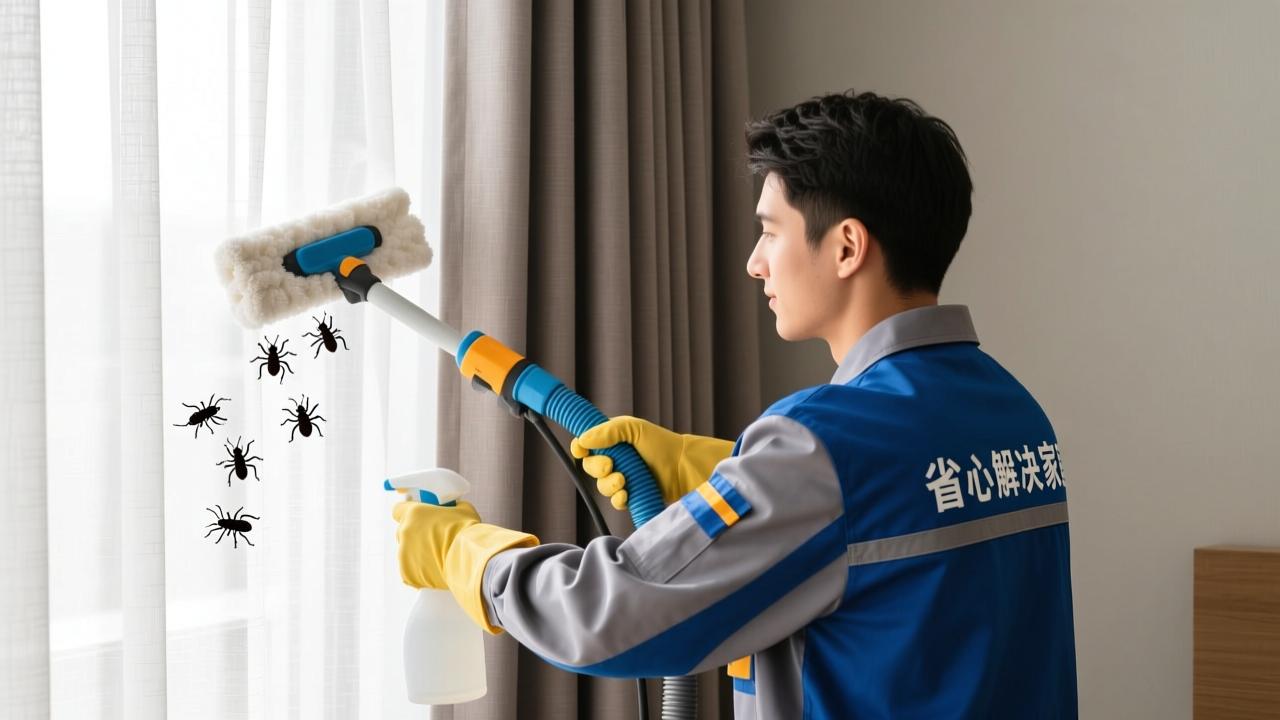 专业洗窗帘服务上门：省心解决家庭清洁难题，告别灰尘螨虫困扰  第3张