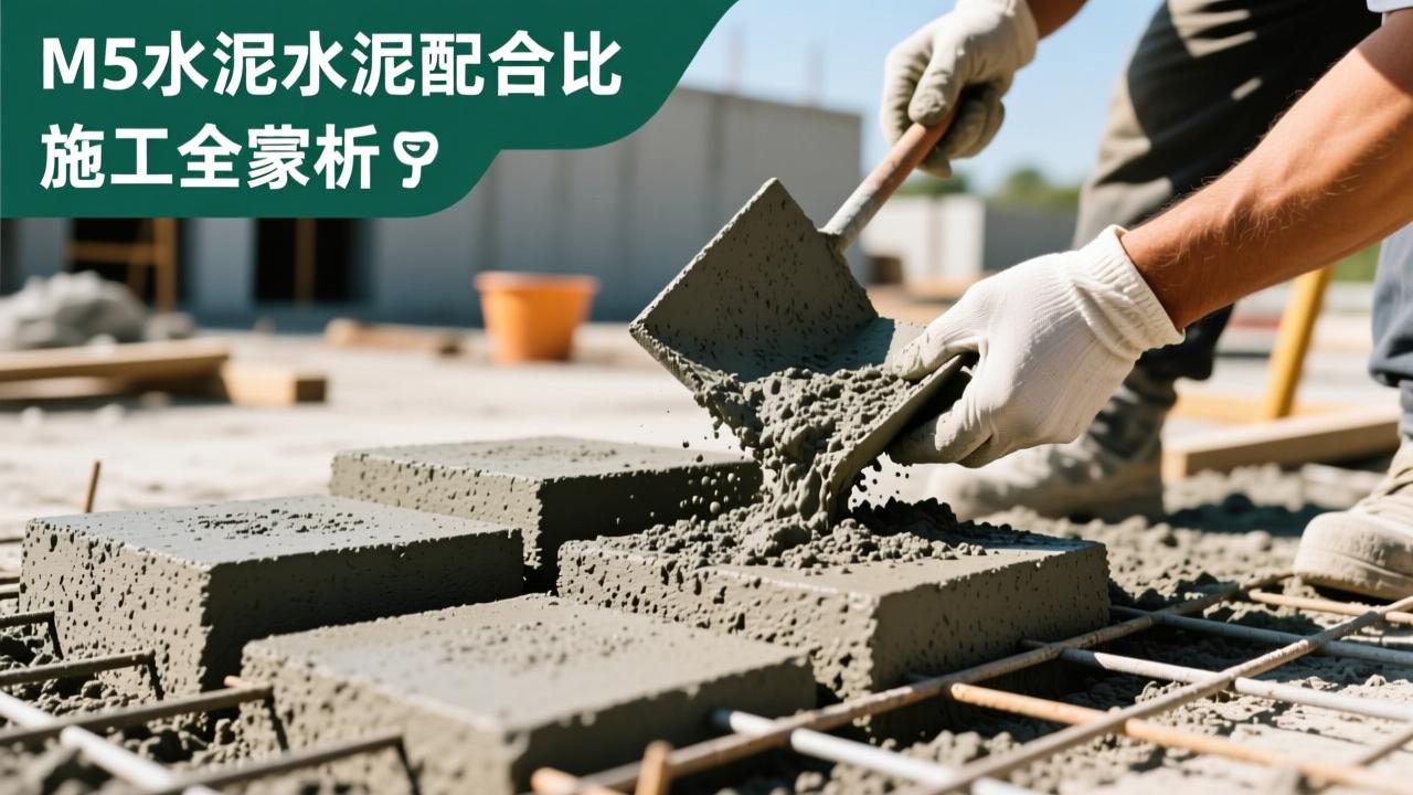 M5水泥砂浆配合比与施工全解析:轻松掌握建筑常用材料的正确用法 第2张 M5水泥砂浆配合比与施工全解析:轻松掌握建筑常用材料的正确用法 第2张
