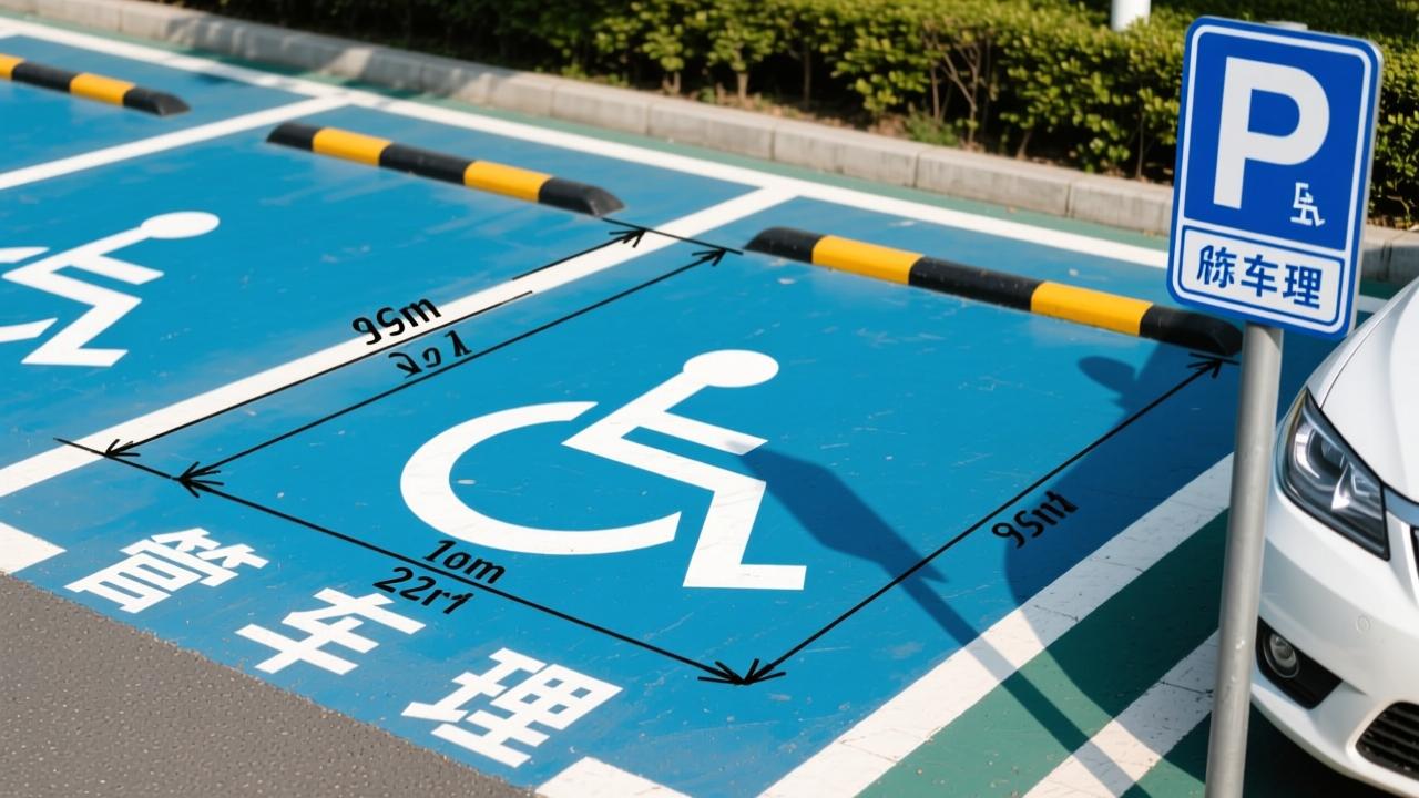 无障碍停车位标准全解析:尺寸、标识与管理如何真正便民