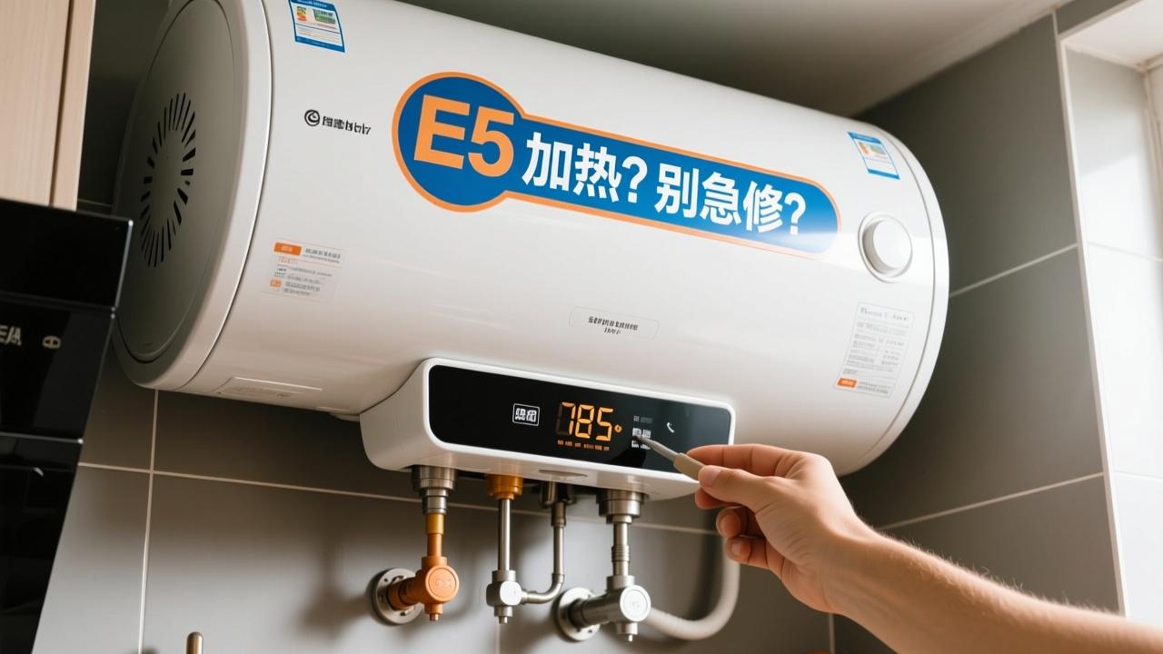 美的热水器显示E5不加热?别急修,先看这5个常见原因和解决方法 第2张 美的热水器显示E5不加热?别急修,先看这5个常见原因和解决方法 第2张