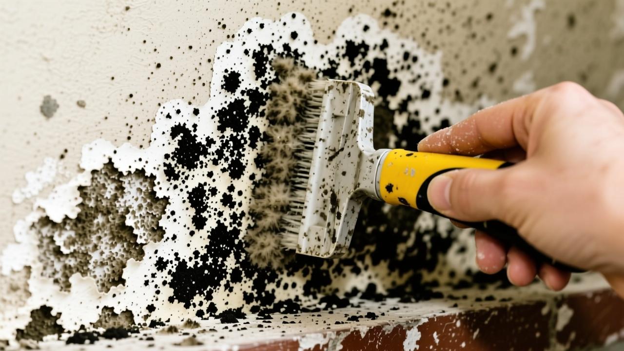 墙壁发霉怎么处理?5步彻底解决潮湿发霉问题,告别黑斑异味 第3张 墙壁发霉怎么处理?5步彻底解决潮湿发霉问题,告别黑斑异味 第3张