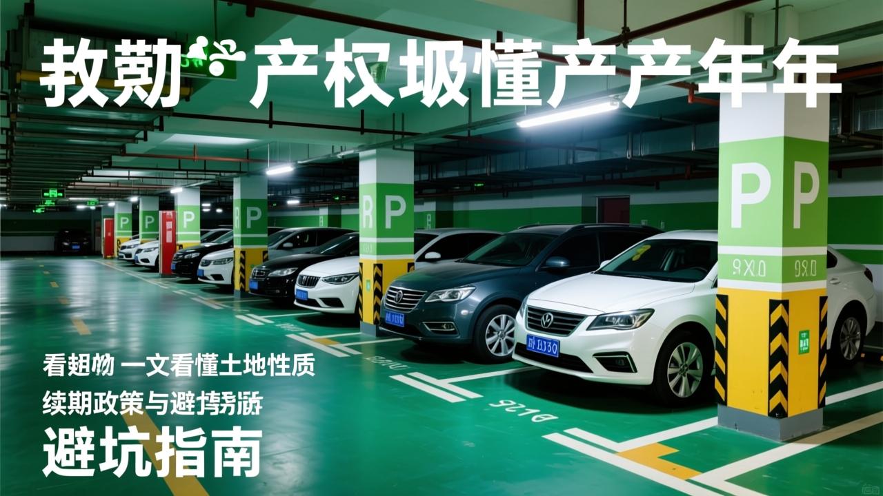 车位产权多少年?一文看懂土地性质、续期政策与避坑指南 第4张 车位产权多少年?一文看懂土地性质、续期政策与避坑指南 第4张