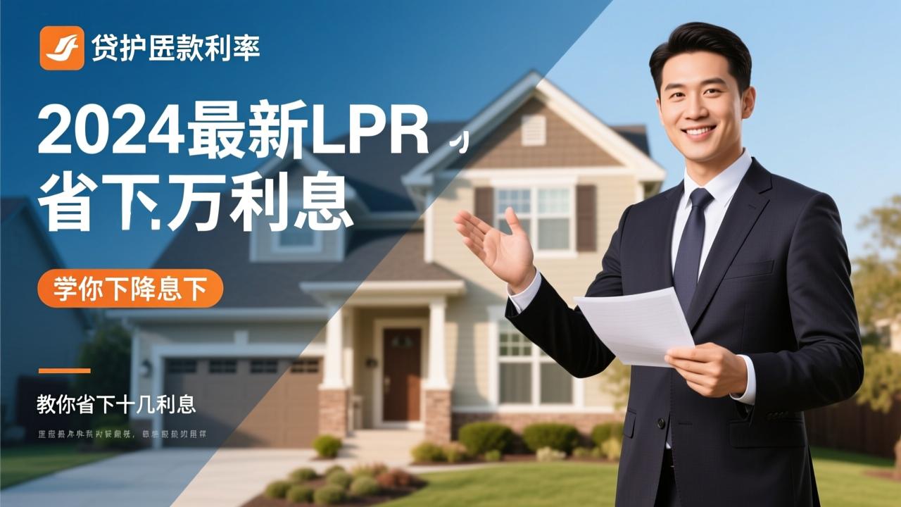 房屋抵押贷款利率怎么选最划算？2024最新LPR降息下，教你省下十几万利息  第2张
