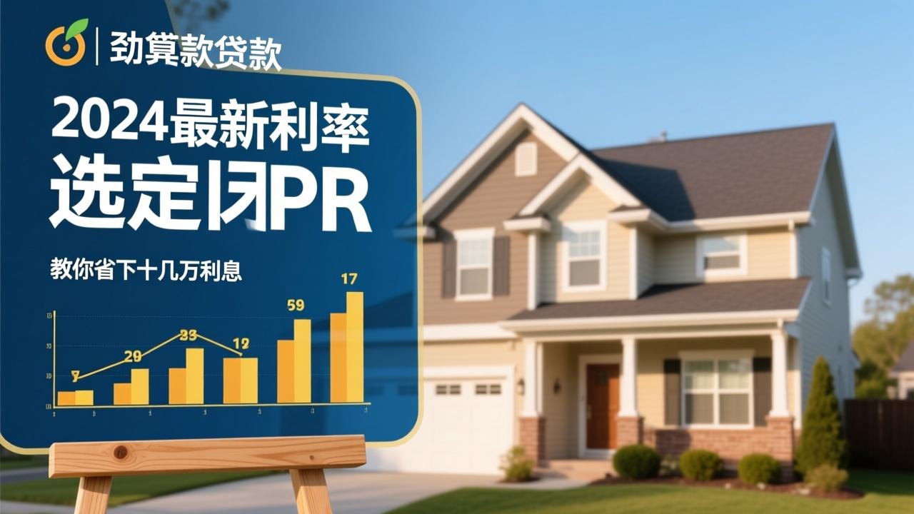 房屋抵押贷款利率怎么选最划算？2024最新LPR降息下，教你省下十几万利息  第3张