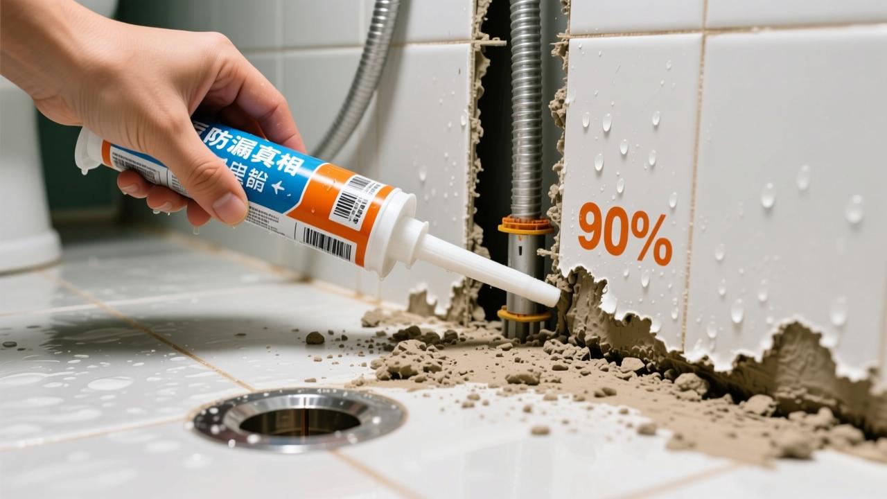结构胶防水吗？揭秘卫生间防漏真相，90%的人都用错了  第2张