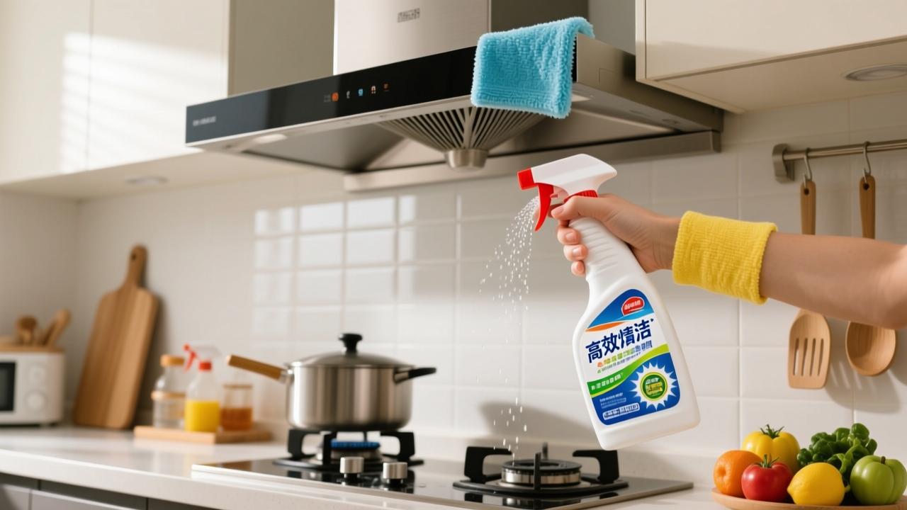 抽油烟机清洗剂哪个好？高效清洁+安全使用全攻略，告别厨房油污烦恼  第2张