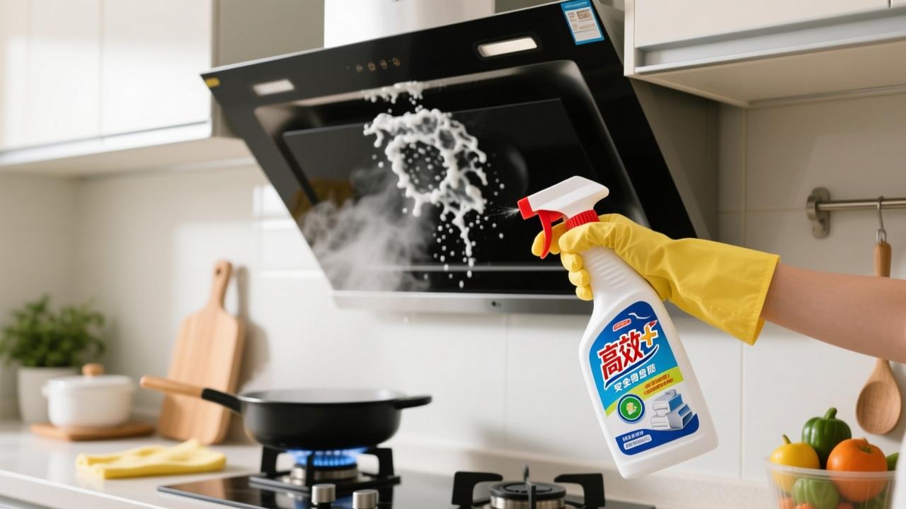 抽油烟机清洗剂哪个好？高效清洁+安全使用全攻略，告别厨房油污烦恼  第4张
