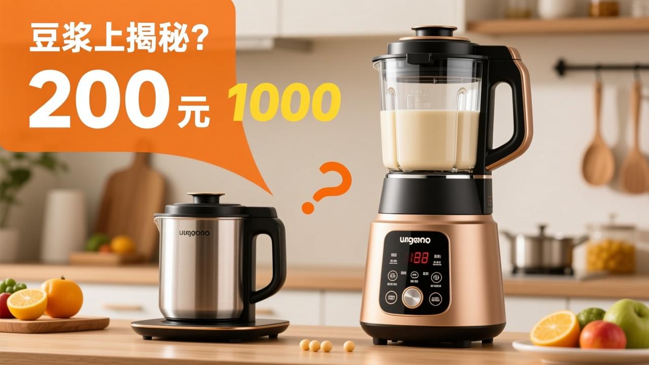 九阳豆浆机价格揭秘：200元和1000元的区别到底值不值？  第2张