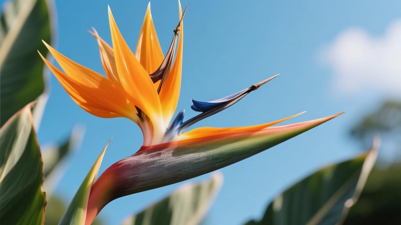 天堂鸟寓意揭秘：象征自由、幸福与重生的诗意之花  第2张