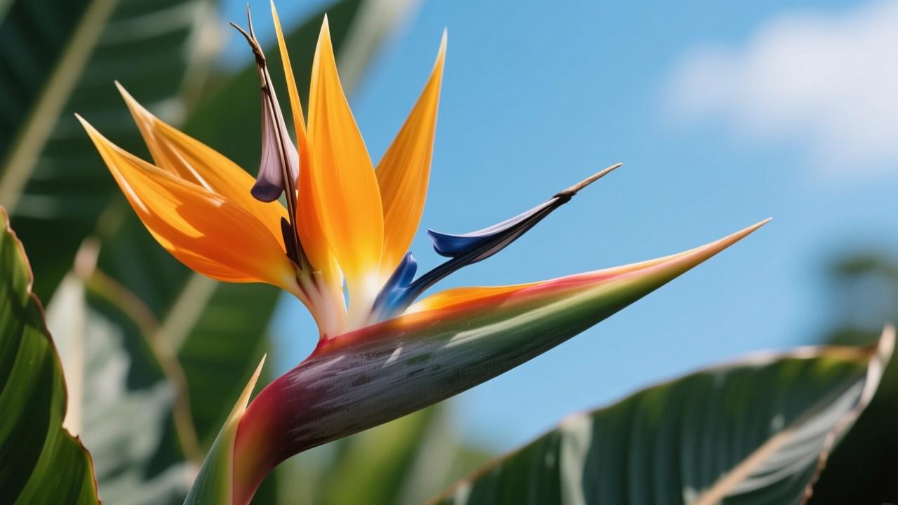 天堂鸟寓意揭秘：象征自由、幸福与重生的诗意之花  第4张