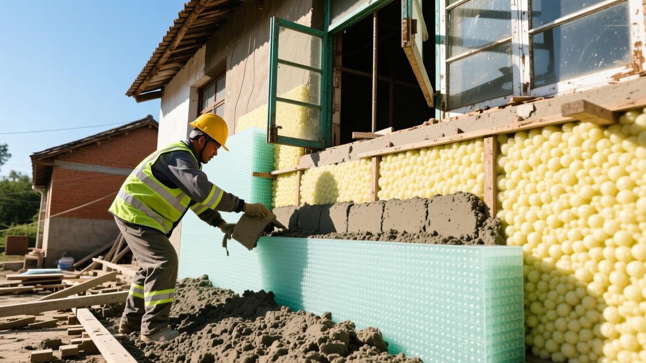 玻化微珠保温砂浆施工全解析：防火节能又耐用，适合老旧改造与夏热冬冷地区