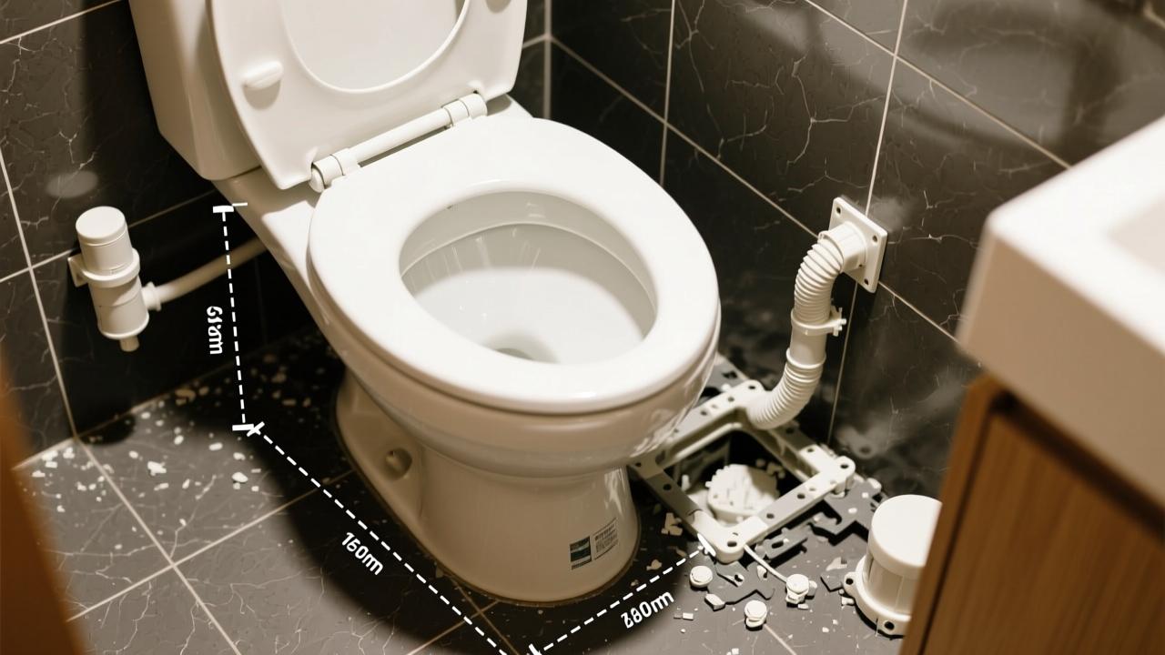 座便器尺寸怎么选？避开坑距安装翻车的5个关键步骤  第2张