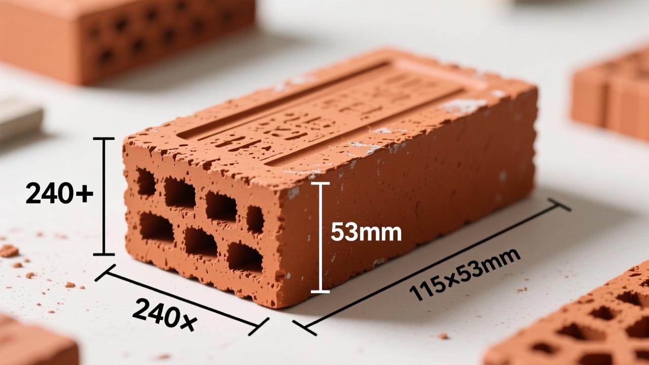 标准红砖尺寸是多少？240×115×53mm的红砖如何选材与施工避坑