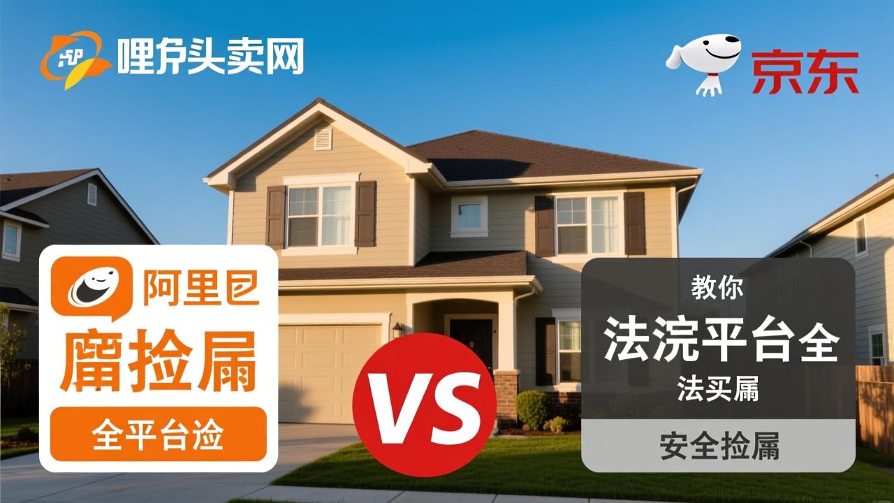 房子拍卖网哪个靠谱？阿里、京东、法院平台全对比，教你安全捡漏法拍房  第2张